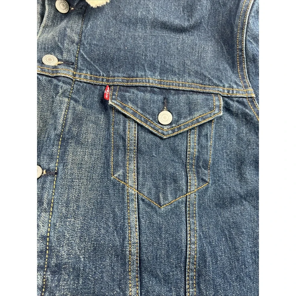 Levi's Men's‎ Sherpa Trucker Jacket Foley Large 723360001